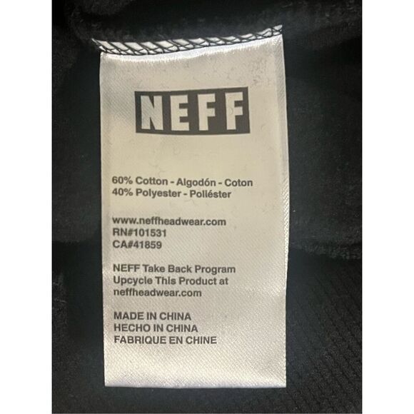 NEFF Disney Mickey Mouse Black 1928 Good Vibes  Mens Hoodie NWT Sz M - Picture 4 of 4